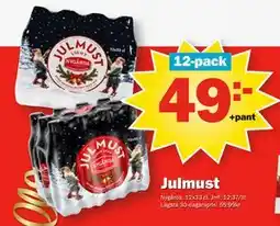 Pekås Julmust erbjuda