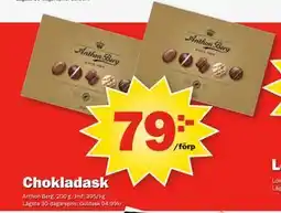 Pekås Chokladask erbjuda