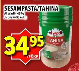 Matvärlden Tensta SESAMPASTA/TAHINA erbjuda