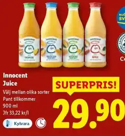 Lidl Innocent Juice erbjuda