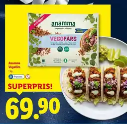 Lidl Anamma Vegofärs erbjuda