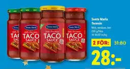 Lidl Santa Maria Tacosȧs erbjuda