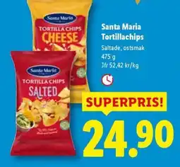 Lidl Santa Maria Tortillachips erbjuda