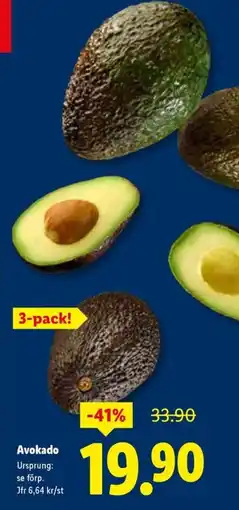 Lidl Avokado erbjuda
