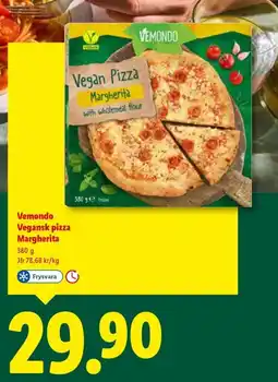Lidl Vegan Pizza Margherita erbjuda