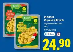 Lidl Vemondo Vegansk fylld pasta erbjuda