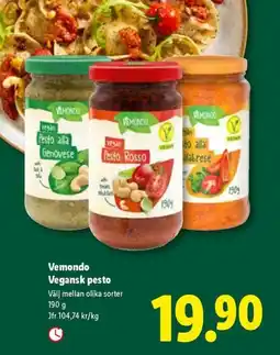 Lidl Vemondo Vegansk pesto erbjuda