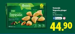 Lidl Vemondo Veganska piroger erbjuda