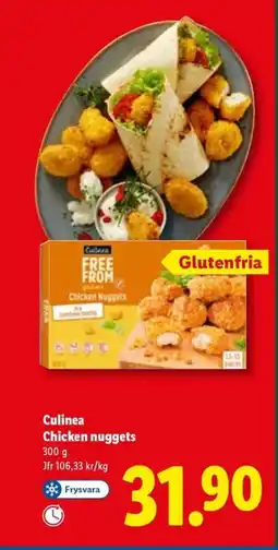 Lidl Culinea Chicken nuggets erbjuda