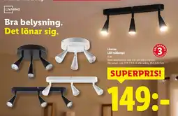 Lidl Livarno LED-taklampa erbjuda