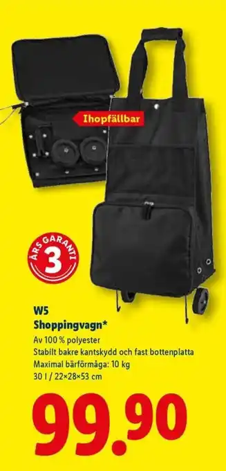 W5 Shoppingvagn