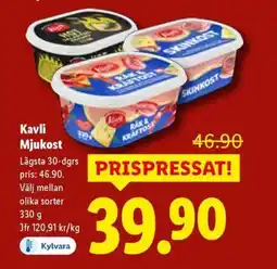 Lidl Kavli Mjukost erbjuda