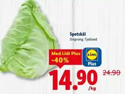 Lidl Spetskål erbjuda
