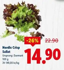 Lidl Nordic Crisp Sallat erbjuda