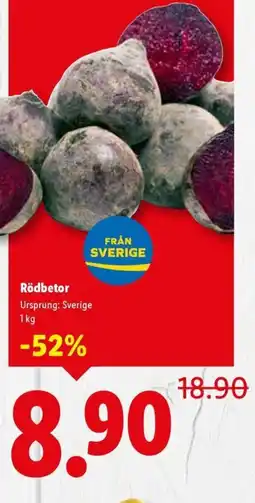 Lidl Rödbetor erbjuda