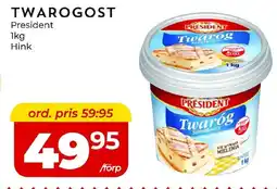 Matrix Butikerna PRESIDENT Twarogost erbjuda