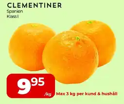 Matrix Butikerna Clementiner erbjuda