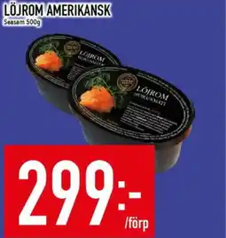 Matdax SEASAM Löjrom amerikansk erbjuda