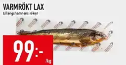 Matdax Varmrökt lax erbjuda