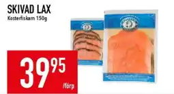 Matdax KOSTERFISKAM Skivad lax erbjuda