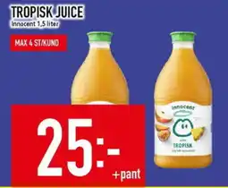 Matdax INNOCENT Tropisk juice erbjuda