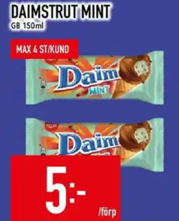 Matdax GB Daimstrut mint erbjuda