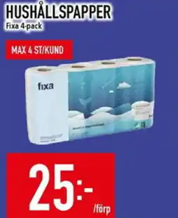 Matdax FIXA Hushållspapper erbjuda