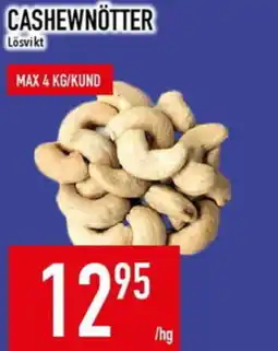 Matdax Cashewnötter erbjuda