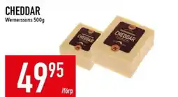 Matdax WERNERSSONS Cheddar erbjuda