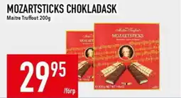 Matdax MAITRE TRUFFOUT Mozartsticks chokladask erbjuda
