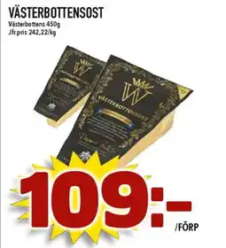 Matdax VÄSTERBOTTENS Västerbottensost erbjuda