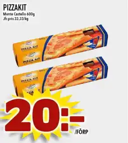 Matdax MONTE CASTELLO Pizzakit erbjuda