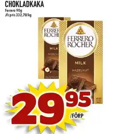 Matdax FERRERO Chokladkaka erbjuda
