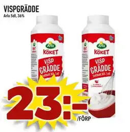 Din Mat ARLA Vispgrädde erbjuda