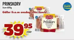 Din Mat SCAN Prinskorv erbjuda