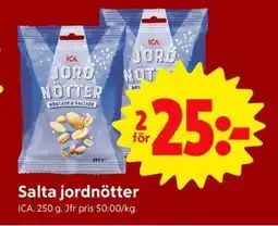 ICA Supermarket Salta Jordnötter erbjuda