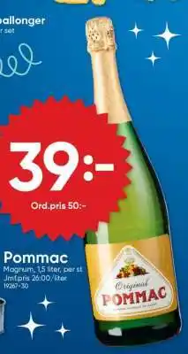 DollarStore Pommac erbjuda