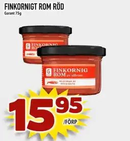 Din Mat GARANT Finkornigt rom röd erbjuda