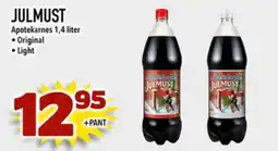 Din Mat APOTEKARNES Julmust erbjuda
