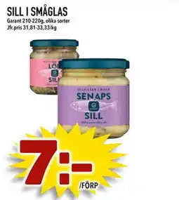 Din Mat GARANT Sill i småglas erbjuda