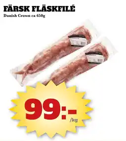 Bonum Matmarknad DANISH CROWN Färsk fläskfilé erbjuda