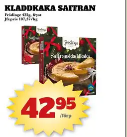 Bonum Matmarknad FRÖDINGE Kladdkaka saffran erbjuda