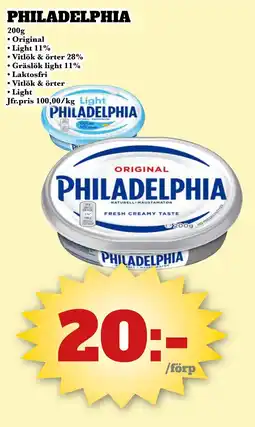 Bonum Matmarknad Philadelphia erbjuda