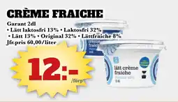 Bonum Matmarknad GARANT Crème fraiche erbjuda