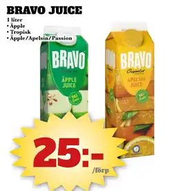Bonum Matmarknad BRAVO Juice erbjuda