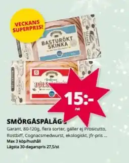 Tempo GARANT Smörgåspåläg erbjuda