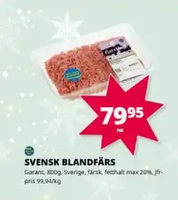 Tempo GARANT Svensk blandfärs erbjuda