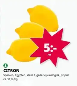 Tempo Citron erbjuda