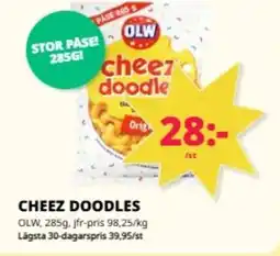 Tempo OLW Cheez doodles erbjuda