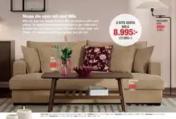 Mio 3-SITS SOFFA MILA erbjuda